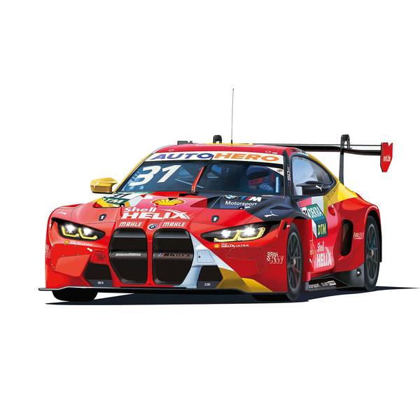 プラッツ/NuNu 1/24 レーシングシリーズ BMW M4 GT3 2022 DTM チャンピオン スケールモデル PN24045