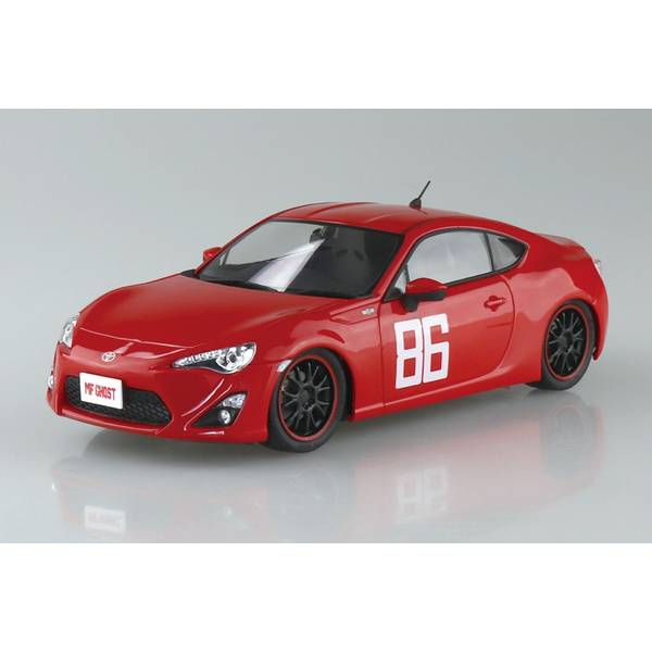 Rakuten - アオシマ 1/24 MFゴースト No.1 片桐 夏向 ZN6 トヨタ86 第1巻 小田原パイクスピーク仕様 スケールモデル 4905083067826
