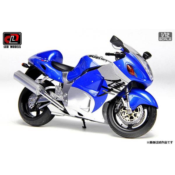 Rakuten - LCD MODELS 1/12 スズキ GSX1300R Hayabusa 2001 ブルー 完成品ミニカー LCD-M03-BU