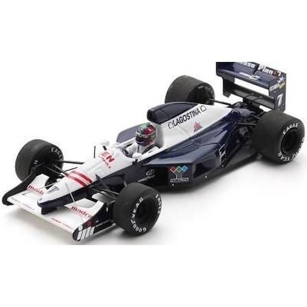 スパーク 1/43 ブラバム BT60B No.7 1992 F1 南アフリカGP E.van de Poele 完成品ミニカー S7442