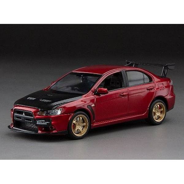 Rakuten - ビテス 1/43 ミツビシ ランサーエボリューションX レッドメタリック 完成品ミニカー 29351