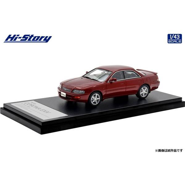 樂天商城 - ハイストーリー 1/43 トヨタ コロナエクシヴ 2.0 TR-G 1994 レッドマイカメタリック 完成品ミニカー HS467RE