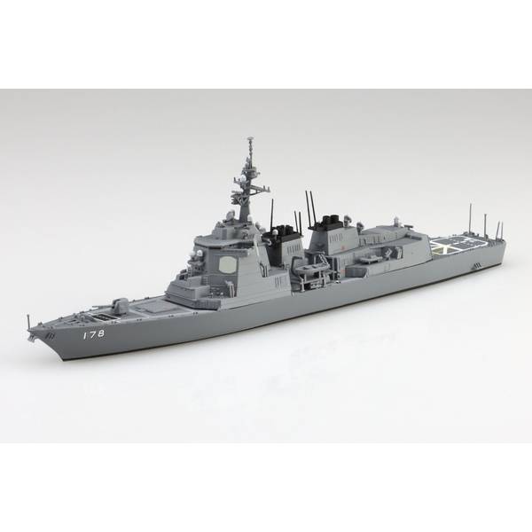 ミサイル防衛の第一線で活躍する海上自衛隊 イージス護衛艦「あしがら」を1/700スケールでプラスチックモデルキット化。要点を抑えたパーツ構成で、シンプルで組み立て易く、かつ的確に再現できます。2020年代に実施されたロービジ塗装も再現可能。カラー塗装図、デカールが付属します。【艦種：海上自衛隊】【国：日本艦船】スケール：1/700形態：スケールモデルメーカー型番：4905083067550▼商品登録日：2024年09月02日