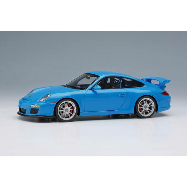 アイドロン 1/43 ポルシェ 911 997.2 GT3 クラブスポーツ 2010 リビエラブルー 完成品ミニカー EM721A