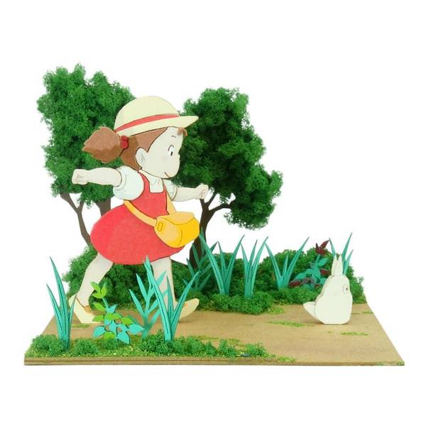 さんけい みにちゅあーとキット スタジオジブリmini となりのトトロ [とことこメイと小トトロ] キャラクタープラモデル MP07-97