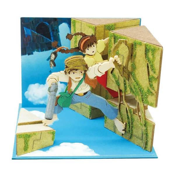 さんけい みにちゅあーとキット スタジオジブリmini 天空の城ラピュタ [飛行石の正体] キャラクタープラモデル MP07-134