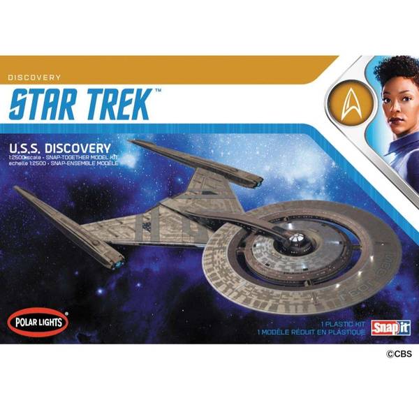 樂天商城 - ポーラライツ 1/2500 NCC-1031 U.S.S. ディスカバリー 「スタートレック:ディスカバリー」より キャラクタープラモデル POL961