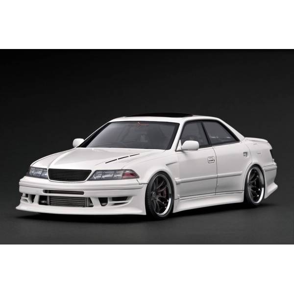 Hot Wheels - イグニッションモデル 1/18 トヨタ VERTEX JZX100 マークII ホワイト 完成品ミニカー IG3576