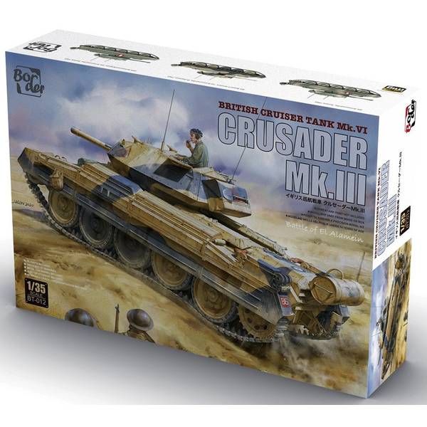 樂天商城 - ボーダーモデル 1/35 イギリス巡航戦車 クルセーダーMk.III スケールモデル BT012