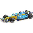 ミニチャンプス 1/18 ルノー R26 No.1 2006 F1 ブラジルGP ワールドチャンピオン F.アロンソ 完成品ミニカー 117061801