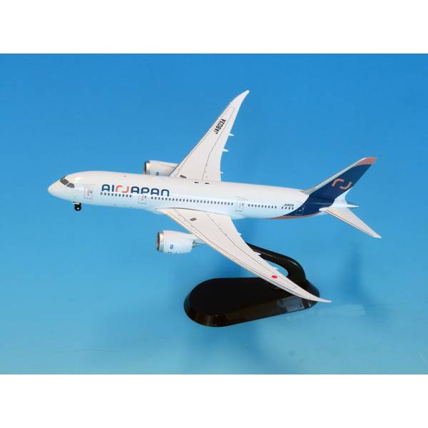 全日空商事 1/400 787-8 JA803A Air Japan (WiFiレドーム・ギア付) 完成品モデル NQ40113