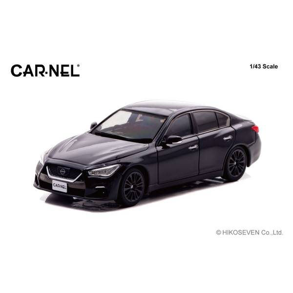 CARNEL 1/43 ニッサン スカイライン 400R V37 2022 ミッドナイトパープル 完成品ミニカー CN432204
