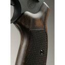 《直販限定》ホビージャパン S&W Kフレームスクエアバット対応コンバットシューティンググリップ ダークブラウン トイガンパーツ 240503【在庫品】