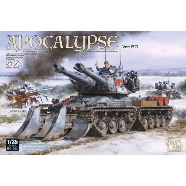 Rakuten - ボーダーモデル 1/35 ソビエト戦車 アポカリプス Ver 2.0 キャラクタープラモデル BC003