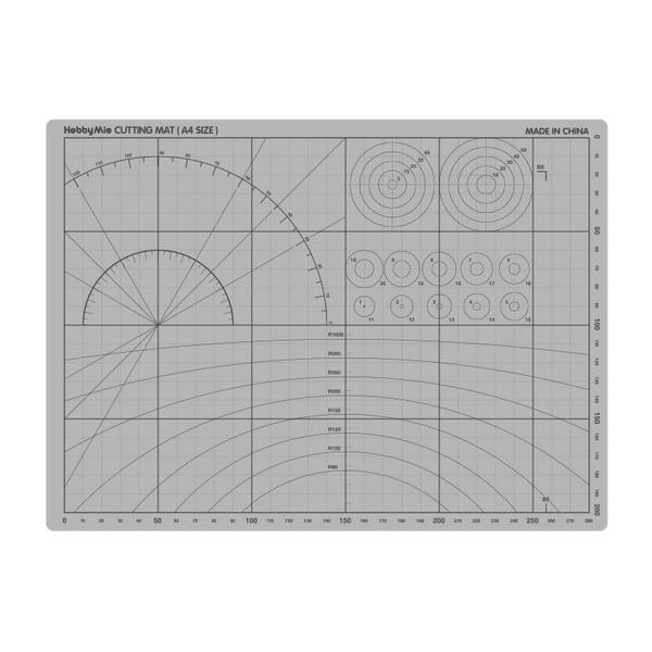 大型ガラスカッティングマット (グレー) 模型用グッズ DGCM-G