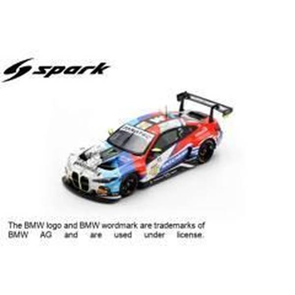 スパーク 1/43 BMW M4 GT3 No.46 チーム WRT 2024 スパ24時間 R.マルチェッロ/M.マーティン/V.ロッシ 完成品ミニカー SB799
