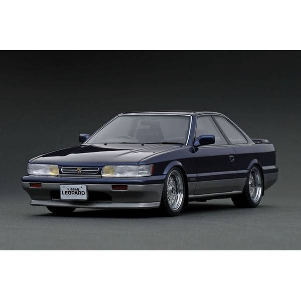 Rakuten - イグニッションモデル 1/18 ニッサン レパード アルティマ V30 TWINCAM TURBO F31 ダークブルー/シルバー 完成品ミニカー IG3817