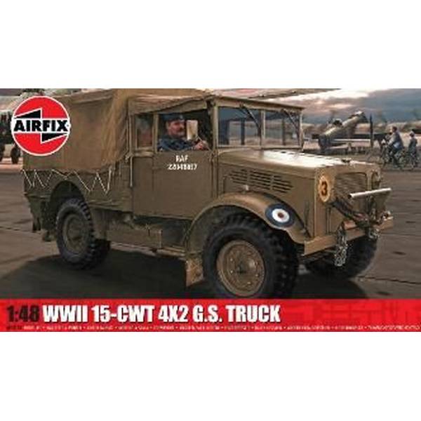 其它 - エアフィックス 1/48 WWII RAF 15-CWT 4x2 多目的トラック スケールモデル X-3313A