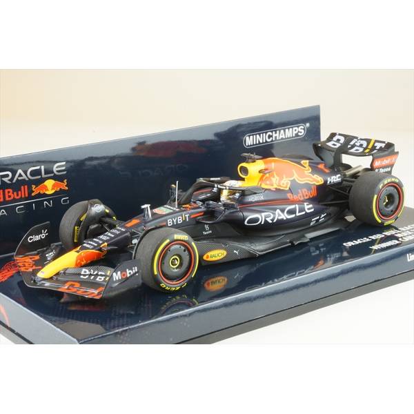 ミニチャンプス 1/43 オラクル レッドブルレーシング RB18 No.1 2022 F1 カナダGP ウィナー M.フェルスタッペン 完成品ミニカー 417220901