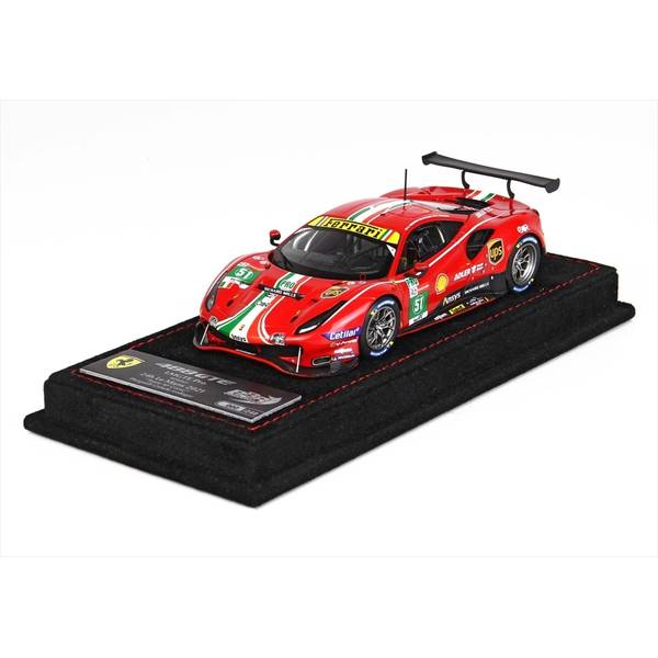BBR 1/43 フェラーリ 488 GTE No.51 AFコルセ 2021 ル・マン24時間 LMGTE PROクラス ウィナー A-P-Guidi/and more 完成品ミニカー BBRC266A