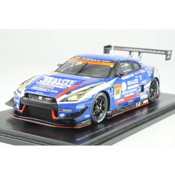 スパーク 1/43 REALIZE NISSAN MECHANIC CHALLENGE GT-R No.56 2022 GT300 スーパーGT ウィナー 藤波清斗/デ・オリベイラ 完成品ミニカー SGT050