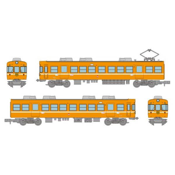 トミーテック 鉄コレ 一畑電車5000系5009編成(オレンジカラー) 2両セットB Nゲージ 鉄道模型 335757