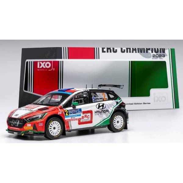 樂天商城 - イクソ 1/43 ヒョンデ i20 ラリー ラリー2 No.2 2023 ラリー・セラス・デ・ファフェ ウィナー H.パッドン/J.ケナード 完成品ミニカー RAM952A