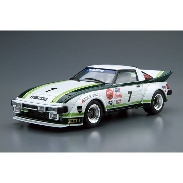 Rakuten - アオシマ 1/24 ザ☆モデルカー No.22 マツダ SA22C RX-7 デイトナ '79 スケールモデル 4905083200599