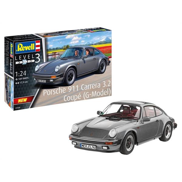 ドイツレベル 1/24 ポルシェ911 G クーペ スケールモデル 07688