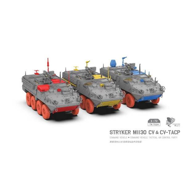 ボーダーモデル 1/72 ストライカーM1130 CV＆CV-TACP 1+1 スケールモデル TK7014