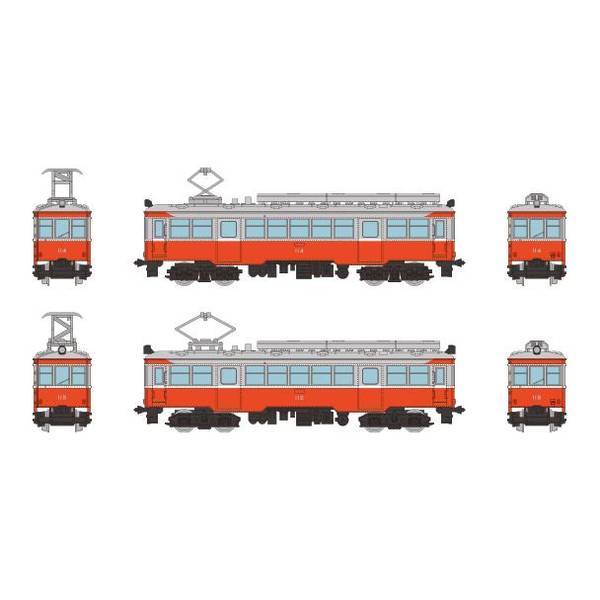 Rakuten - トミーテック 鉄道コレクション 箱根登山電車モハ3形(114+115)2両セット Nゲージ 鉄道模型 336334