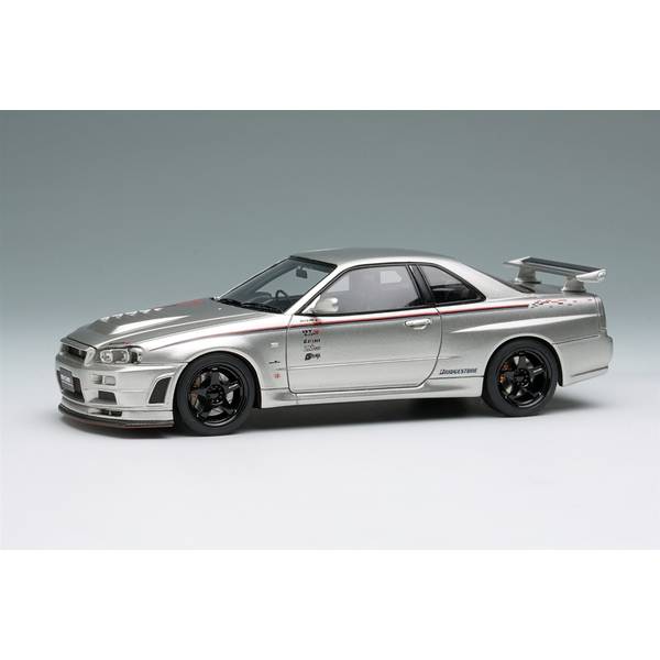 Rakuten - アイドロン 1/43 ニスモ R34 ニッサン GT-R Z-tune プロトタイプ 2001 東京オートサロン シルバー 完成品ミニカー EM791