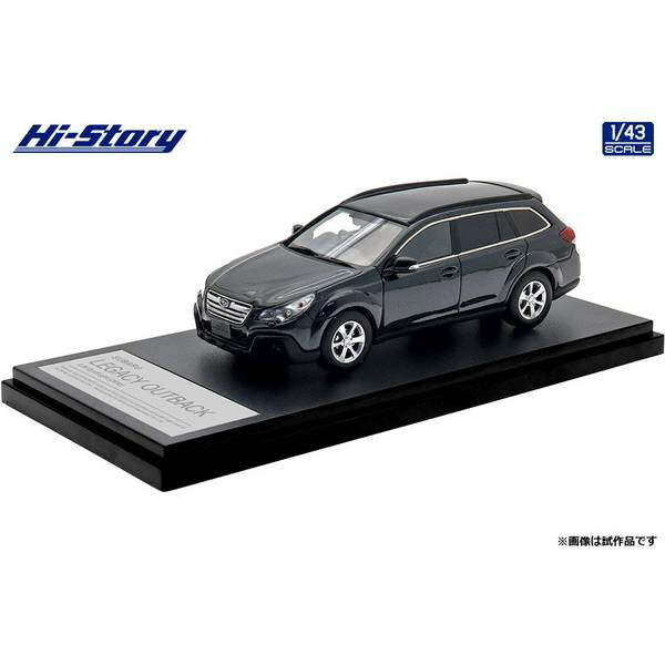 Rakuten - ハイストーリー 1/43 スバル レガシィ アウトバック 2.5i EyeSight 2012 ダークグレー・メタリック 完成品ミニカー HS512GY