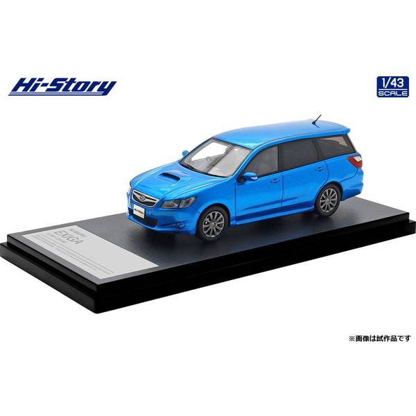 Rakuten - ハイストーリー 1/43 スバル エクシーガ 2.0GT 2008 サファイヤブルー・パール 完成品ミニカー HS518BL