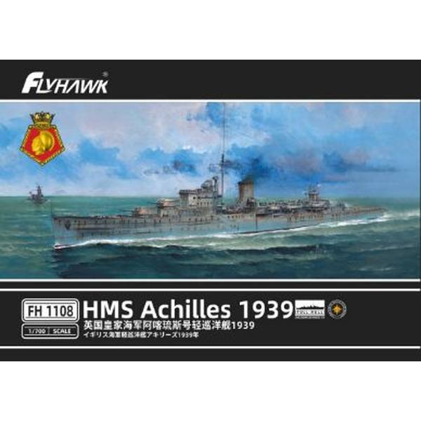樂天商城 - フライホーク 1/700 HMS 軽巡洋艦 アキリーズ 1939 (通常版) スケールモデル FLYFH1108