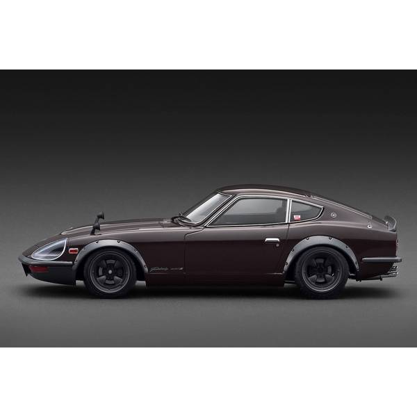 イグニッションモデル 1/18 ニッサン フェアレディ 240ZG HS30 マルーン 完成品ミニカー IG3721 3