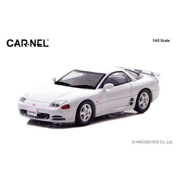 Hot Wheels - CARNEL 1/43 ミツビシ GTO Twin Turbo Z16A 1993 ギャラクシーホワイト 完成品ミニカー CN439303