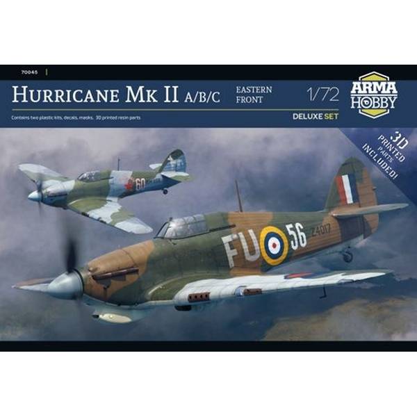 Rakuten - アルマホビー 1/72 ハリケーン Mk.IIa/b/c 「東部戦線」 デュアルコンボ リミテッドエディション スケールモデル ADL70045