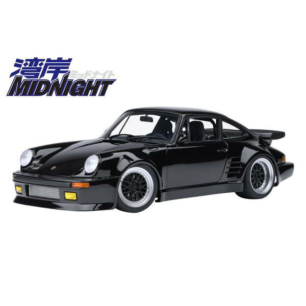 オートアート 1/18 ポルシェ 911 930 ターボ ブラックバード 第1巻仕様 「湾岸ミッドナイト」より 完成品ミニカー 78158