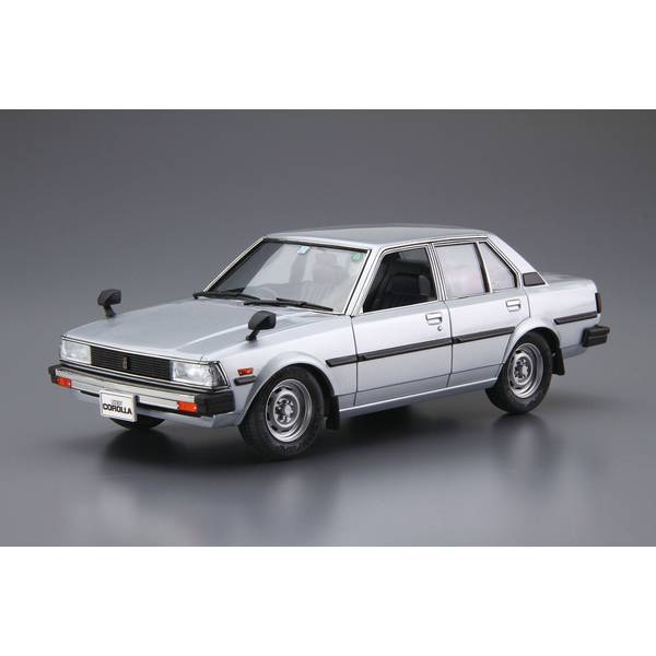 Rakuten - アオシマ 1/24 ザ☆モデルカー No.71 トヨタ E71/70 カローラセダン GT/DX '79 スケールモデル 4905083201015