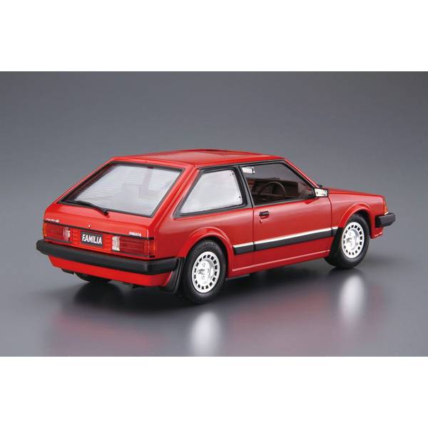 アオシマ 1/24 ザ☆モデルカー No.80 マツダ BD ファミリア XG '80 スケールモデル 4905083201022