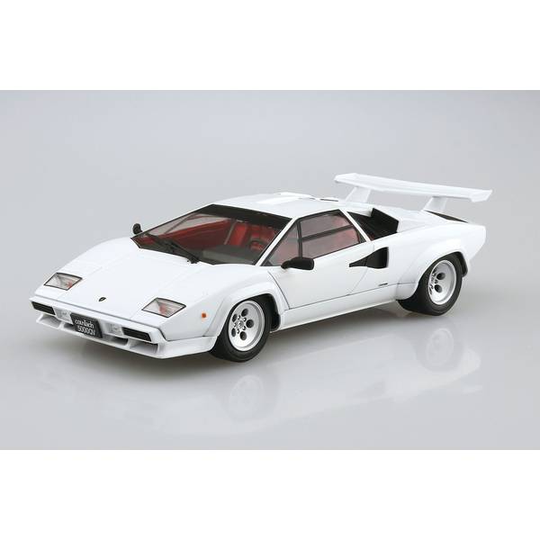アオシマ 1/24 ザ☆スーパーカー No.9 '85 ランボルギーニ カウンタック 5000QV スケールモデル 4905083202715