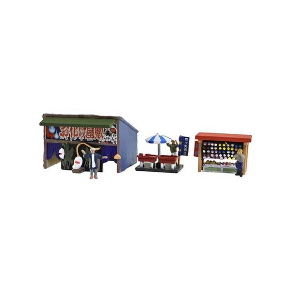 樂天商城 - トミーテック 情景コレクション 情景小物005-3 露店D3 Nゲージ 鉄道模型パーツ 335085