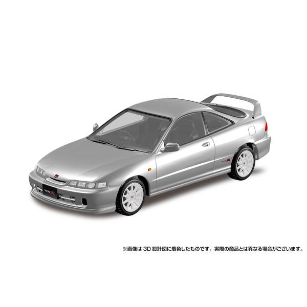 樂天商城 - アオシマ 1/32 楽プラ スナップキット No.22-VS ホンダ DC2インテグラ タイプR(ボーグシルバーメタリック) スケールモデル 4905083069400