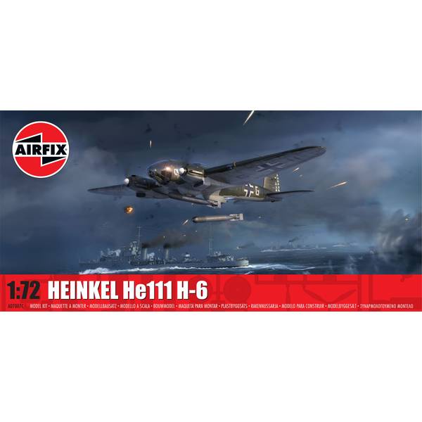 エアフィックス 1/72 ハインケル He111 H-6 スケールモデル X-7007C