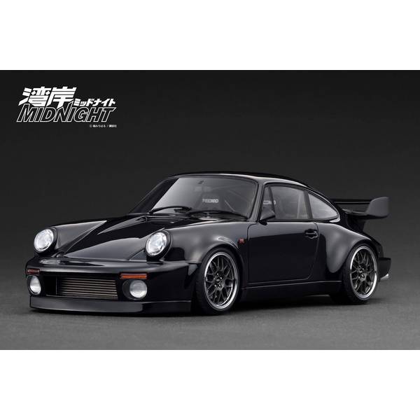 イグニッションモデル 1/18 ポルシェ 964 ブラックバード ブラック 湾岸MIDNIGHT 完成品ミニカー IG3594