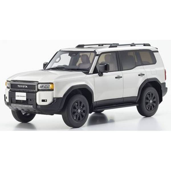 Rakuten - 京商 サムライ 1/18 トヨタ ランドクルーザー 250 ホワイト 完成品ミニカー KSR18064W