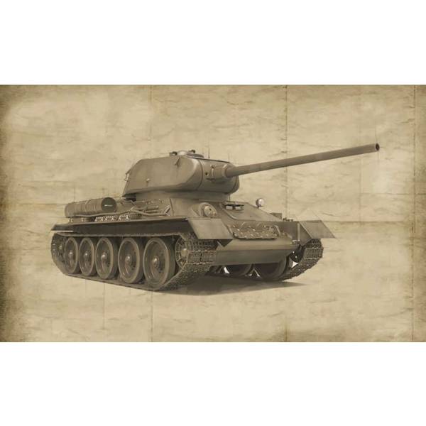 Rakuten - イタレリ 1/35 WW.II ソビエト軍 T-34/85 第112工場 クラスナエ・ソルモヴォ製 スケールモデル IT6758
