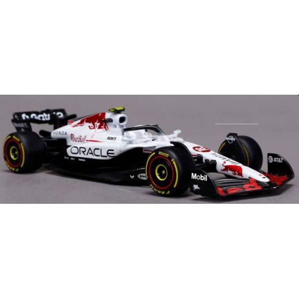 ブラーゴ 1/43 レッドブル RB21 No.22 2025 F1 日本GP 角田裕毅 ウィンドウボックス 完成品ミニカー BUR38233JPT