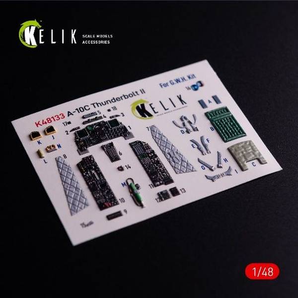 Rakuten - レスキット 1/48 A-10C 内装3Dデカール (グレートウォール用) 模型用グッズ RSKK48133